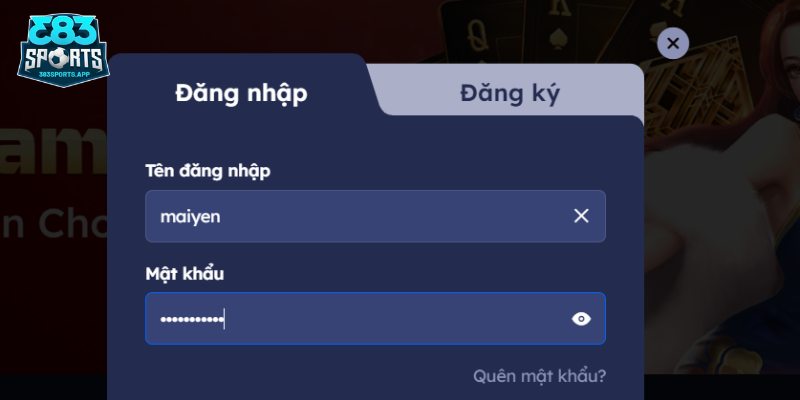 Hướng dẫn đăng ký 383sports chi tiết